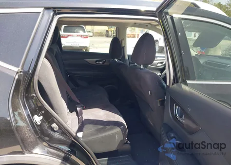 2015 Nissan Rogue Sv z USA, uszkodzony, nr VIN KNMAT2MVXFP519778